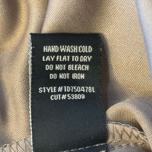 Collection DB‎ Silver Stretch Dress Party Wedding Curvy Belly Hide Plus Sz 20 - Picture 16 of 16